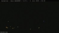 Archiv Foto Webcam Gargellen - Schafberg 01:00