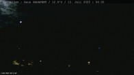 Archiv Foto Webcam Gargellen - Schafberg 03:00