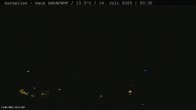 Archived image Webcam Schafberg Gargellen 23:00