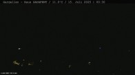 Archiv Foto Webcam Gargellen - Schafberg 23:00