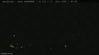 Archiv Foto Webcam Gargellen - Schafberg 23:00