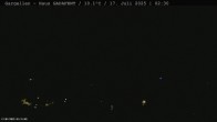 Archiv Foto Webcam Gargellen - Schafberg 01:00