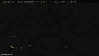 Archiv Foto Webcam Gargellen - Schafberg 03:00