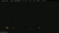 Archiv Foto Webcam Gargellen - Schafberg 03:00