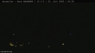 Archiv Foto Webcam Gargellen - Schafberg 03:00