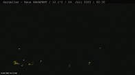 Archiv Foto Webcam Gargellen - Schafberg 01:00