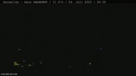 Archiv Foto Webcam Gargellen - Schafberg 03:00