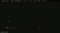 Archiv Foto Webcam Gargellen - Schafberg 23:00