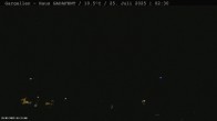 Archiv Foto Webcam Gargellen - Schafberg 01:00