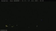 Archiv Foto Webcam Gargellen - Schafberg 03:00