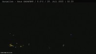 Archiv Foto Webcam Gargellen - Schafberg 01:00