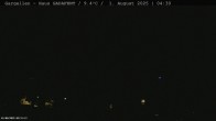 Archiv Foto Webcam Gargellen - Schafberg 03:00