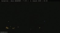 Archiv Foto Webcam Gargellen - Schafberg 03:00