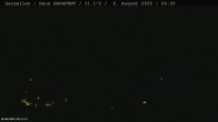 Archiv Foto Webcam Gargellen - Schafberg 03:00
