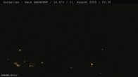 Archiv Foto Webcam Gargellen - Schafberg 23:00