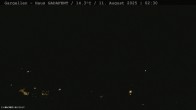 Archiv Foto Webcam Gargellen - Schafberg 01:00