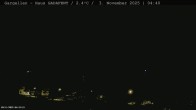 Archiv Foto Webcam Gargellen - Schafberg 03:00