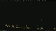 Archiv Foto Webcam Gargellen - Schafberg 03:00