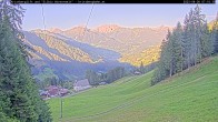 Archiv Foto Webcam Kristberg - Silbertal, St. Agatha Kirche 06:00
