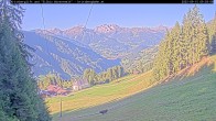 Archiv Foto Webcam Kristberg - Silbertal, St. Agatha Kirche 08:00