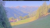 Archiv Foto Webcam Kristberg - Silbertal, St. Agatha Kirche 08:00