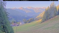 Archiv Foto Webcam Kristberg - Silbertal, St. Agatha Kirche 07:00