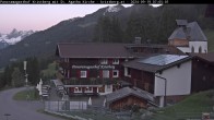 Archived image Webcam Restaurant &#34;Panoramagasthof Kristberg&#34; in Silbertal 06:00