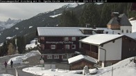 Archived image Webcam Restaurant &#34;Panoramagasthof Kristberg&#34; in Silbertal 13:00