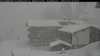 Archived image Webcam Restaurant &#34;Panoramagasthof Kristberg&#34; in Silbertal 13:00