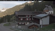Archived image Webcam Restaurant &#34;Panoramagasthof Kristberg&#34; in Silbertal 06:00