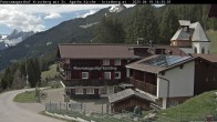 Archived image Webcam Restaurant &#34;Panoramagasthof Kristberg&#34; in Silbertal 13:00