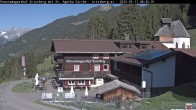 Archiv Foto Webcam Panoramagasthof Kristberg (Silbertal) 07:00