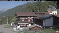 Archived image Webcam Restaurant &#34;Panoramagasthof Kristberg&#34; in Silbertal 02:00