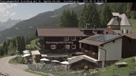 Archived image Webcam Restaurant &#34;Panoramagasthof Kristberg&#34; in Silbertal 08:00