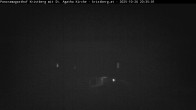 Archived image Webcam Restaurant "Panoramagasthof Kristberg" in Silbertal 19:00