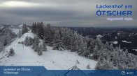 Archiv Foto Webcam Aussicht vom Hüttenkogel in Lackenhof 14:00