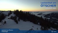 Archiv Foto Webcam Aussicht vom Hüttenkogel in Lackenhof 02:00