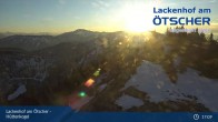 Archiv Foto Webcam Aussicht vom Hüttenkogel in Lackenhof 16:00