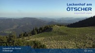 Archiv Foto Webcam Aussicht vom Hüttenkogel in Lackenhof 07:00