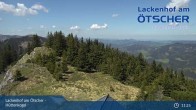 Archiv Foto Webcam Aussicht vom Hüttenkogel in Lackenhof 10:00