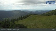 Archiv Foto Webcam Aussicht vom Hüttenkogel in Lackenhof 14:00