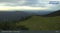 Archiv Foto Webcam Aussicht vom Hüttenkogel in Lackenhof 18:00