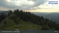 Archiv Foto Webcam Aussicht vom Hüttenkogel in Lackenhof 18:00