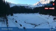 Archived image Webcam Lake Obernberg Brenner 08:00