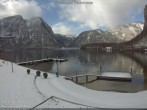 Archiv Foto Webcam Hallstätter See: Strandbad Obertraun 09:00