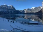 Archiv Foto Webcam Hallstätter See: Strandbad Obertraun 09:00