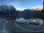 Archiv Foto Webcam Hallstätter See: Strandbad Obertraun 07:00