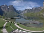 Archiv Foto Webcam Hallstätter See: Strandbad Obertraun 09:00