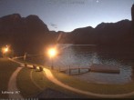 Archiv Foto Webcam Hallstätter See: Strandbad Obertraun 03:00