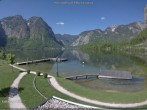 Archiv Foto Webcam Hallstätter See: Strandbad Obertraun 09:00